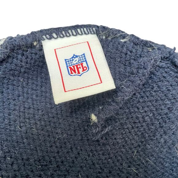 Vintage Womens New England Patriots Hat Beanie Cap Angora Rabbit NFL Football - Picture 7 of 10